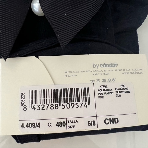 🆕Condor Souquet with bow and pearl Size 6/8 - Picture 3 of 4